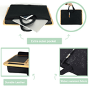 CARLA HOME Bamboo Laptop Lap Desk with Cushion, Angle Adjustable and Sleeve Case Bag for Office and Home - RnR Galore