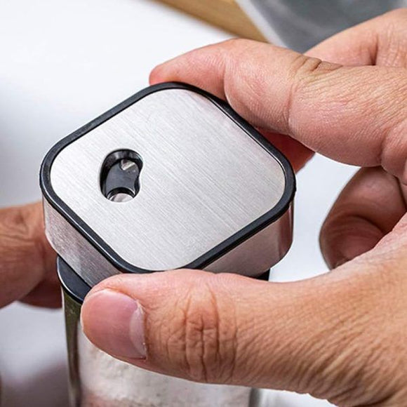 CARLA HOME Rotating Spice Rack Organizer with 20 Glass Jars for Kitchen Countertop - RnR Galore