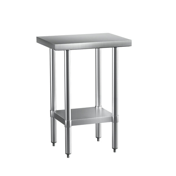Cefito Stainless Steel Kitchen Benches Work Bench 610x457mm 430 - RnR Galore