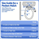 Cefito Ultra - Slim Bidet Attachment Detachable Bidet with Self - Cleaning Dual Nozzle Non - Electric Adjustable Water Pressure, Cold Water Toilet Bide - RnR Galore