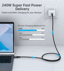 CHOETECH XCC - 1040 USB - C M to M 240W Super Fast Speed Gen3 Cable 1.2M - RnR Galore