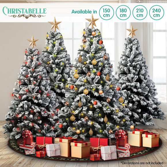 Christabelle Snow - Tipped Artificial Christmas Tree 2.4m 1500 Tips - RnR Galore