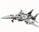 Christmas gift F - 15 Eagle Fighter Jet Building Blocks Set, 223 Pieces Military Aircraft Model Kit for Kids & Enthusiasts（F15 fighter） - RnR Galore