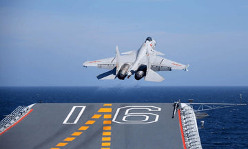 Christmas gift J - 15 Carrier - Based Fighter Jet Building Blocks Set, 272 Pieces Military Aircraft Model Kit for Kids Aged 6+ & Enthusiasts（J15 carrier aircraft） - RnR Galore