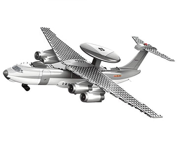 Christmas gift KJ2000 Airborne Early Warning Aircraft Building Blocks Set, 199 Pieces Military Model Kit for Kids Aged 6+ & Enthusiasts（KJ2000 early warning aircraft） - RnR Galore