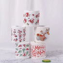 Christmas Toilet Paper 5 Rolls for Home Office Restroom Holiday Decor - RnR Galore