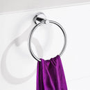 Classic Chrome Towel Bar Rail Ring Bathroom - RnR Galore