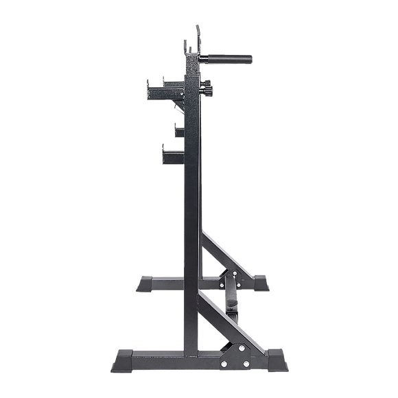 Commercial Squat Rack Adjustable Pair Fitness Exercise Weight Lifting Gym Barbell Stand - RnR Galore