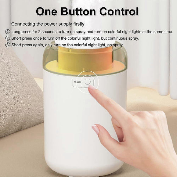 Cool Mist Air Humidifier with Night Light, Portable USB Humidifier - RnR Galore