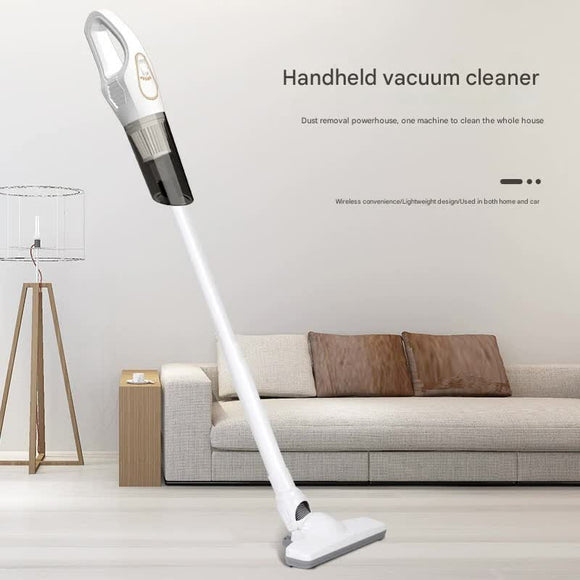 Cordless 2 - in - 1 Handheld & Stick Vacuum Cleaner with Detachable Water Tank & Dust Mite Remover(white) - RnR Galore