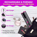 Cordless Ceramic Automatic Hair Curler for Portable Hair Styling - RnR Galore