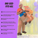 COWBOY Fancy Dress Inflatable Suit - Fan Operated Costume - RnR Galore