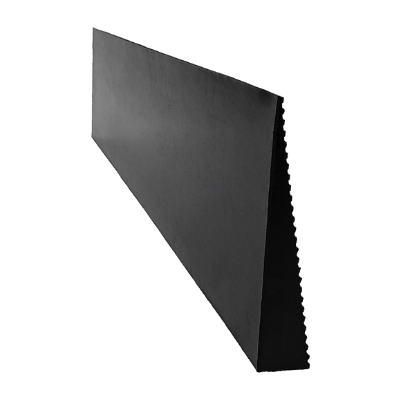 Cuttable Threshold Ramp Rubber Wheelchair Ramp Solid 4 cm Rise 90 cm Wide - RnR Galore