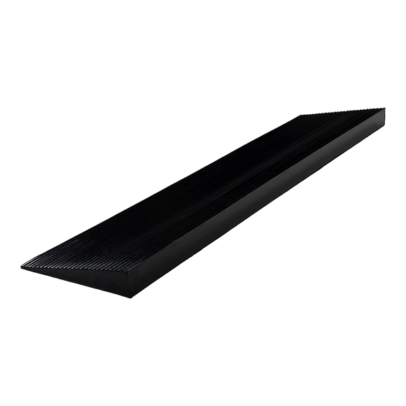 Cuttable Threshold Ramp Rubber Wheelchair Ramp Solid 4 cm Rise 90 cm Wide - RnR Galore