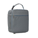 Dark grey Insulated Lunch Bag with Shoulder Strap - Portable & Large Capacity Thermal Bento Tote - RnR Galore