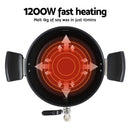 Devanti 5L Wax Melter Candle Making 1200W Melting Pot Furnace Quick Pour Spout Soy Soap - RnR Galore