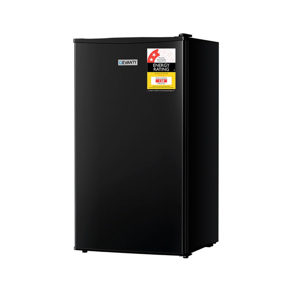 Devanti 95L Bar Fridge Black - RnR Galore