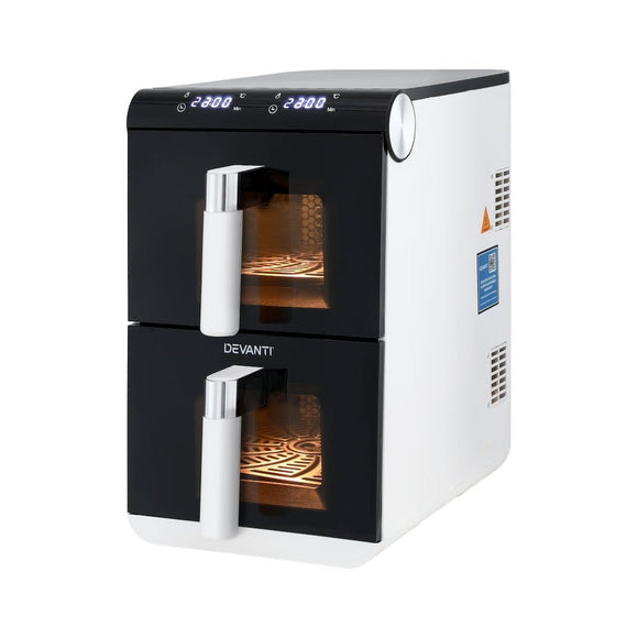Devanti Air Fryer Oven 11L Dual Zone Fryers - RnR Galore