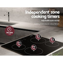 Devanti Electric Ceramic Cooktop 60cm Touch Control - RnR Galore