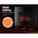 Devanti Electric Fireplace Fire Heater 2000W - RnR Galore