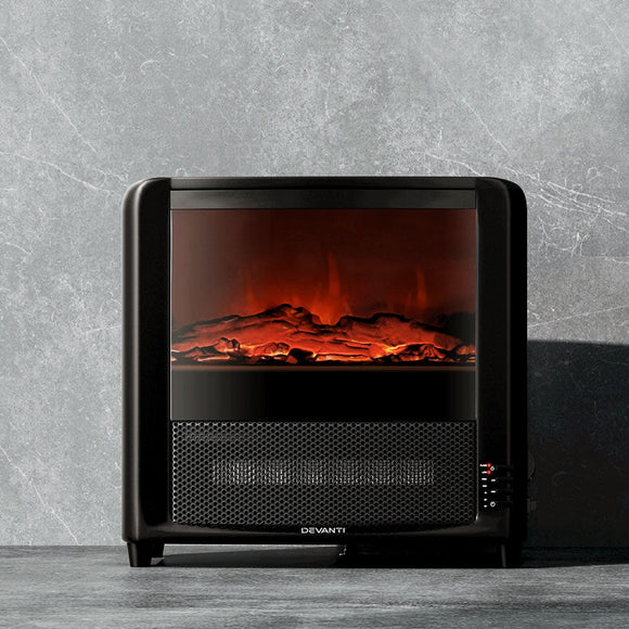 Devanti Electric Fireplace Fire Heaters 2000W - RnR Galore