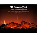 Devanti Electric Fireplace Fire Heaters 2000W - RnR Galore