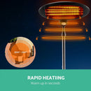Devanti Electric Patio Heater 2000W - RnR Galore