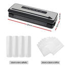 Devanti Food Vacuum Sealer Machine Sealing Cutter 5 Modes Storage Bags 4 Rolls - RnR Galore