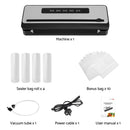 Devanti Food Vacuum Sealer Machine Sealing Cutter 5 Modes Storage Bags 4 Rolls - RnR Galore
