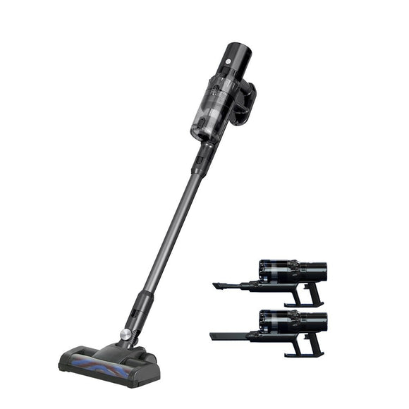Devanti Stick Vacuum Cleaner Brushless Cordless 350W Grey - RnR Galore