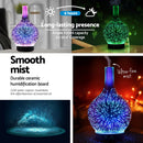 Devanti Ultrasonic Aroma Aromatherapy Diffuser 3D Light Oil Firework Humidifier - RnR Galore