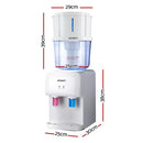 Devanti Water Cooler Dispenser Bench Top White - RnR Galore
