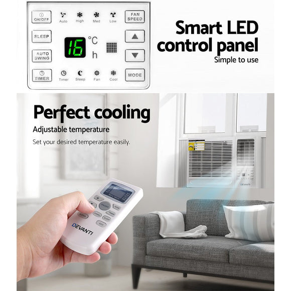 Devanti Window Air Conditioner 1.7kW - RnR Galore