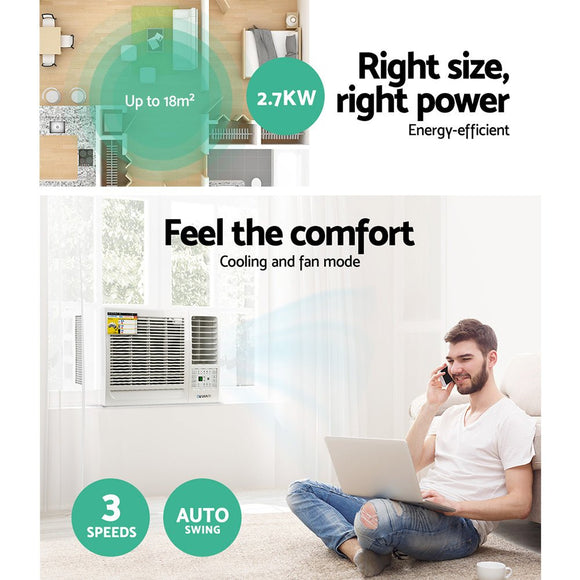 Devanti Window Air Conditioner 2.7kW - RnR Galore