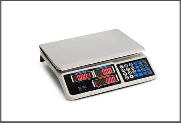 Digital Kitchen Scale Electronic 40KG 1g Increment White - RnR Galore