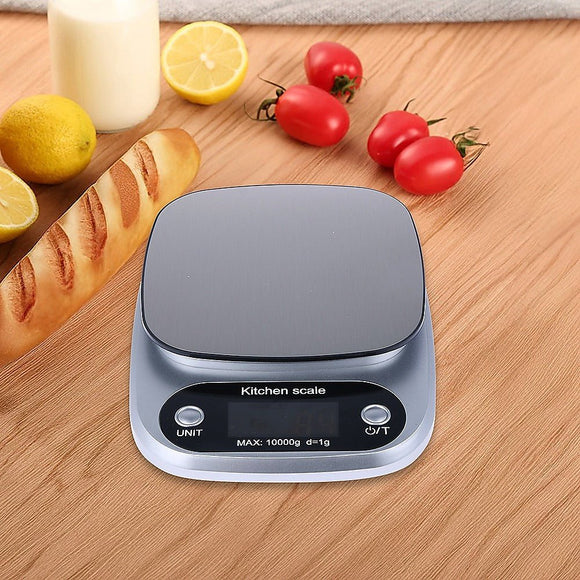 Digital Kitchen Scale LCD Electronic Postal Food Weight Scales 10kg/1g - RnR Galore