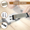 Double - Sided Diamond Knife Sharpeners Sharpening Stone W/ Stone Holder - RnR Galore