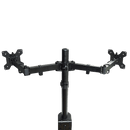 Dual LCD Monitor Desk Mount Stand Adjustable Fits 2 Screens Up To 27" - RnR Galore