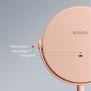 Ecoco Smart LED Light Cosmetic Makeup Mirror USB Touch Screen Home Desk Vanity 360° Pink - RnR Galore