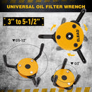 ELEAD 2Pcs Oil Filter Wrench Set Adjustable Oil Filter Change Set Engine Filters - RnR Galore