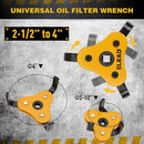 ELEAD 2Pcs Oil Filter Wrench Set Adjustable Oil Filter Change Set Engine Filters - RnR Galore
