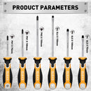 ELEAD 6Pcs Magnetic Screwdriver Set Phillips Slotted Non - Slip Handle Crv - RnR Galore