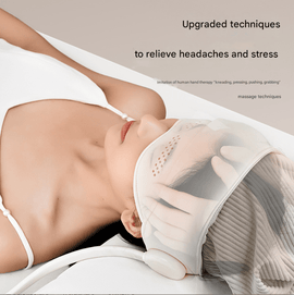 Electric Head Massage Hat with Inflatable Airbags - 6 - Zone Scalp Therapy for Relaxation and Sleep Aid - RnR Galore