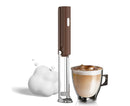 Electric Milk Frother, Rechargeable Handheld Foam Maker, 3 Adjustable Levels, Hangable & Foldable Whisk for Coffee - RnR Galore