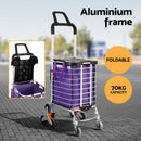 Emajin Shopping Cart Trolley 35L Foldable Climbing Wheels - RnR Galore
