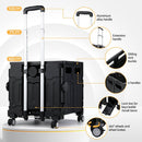 Emajin Shopping Trolley Cart 75L Foldable Black - RnR Galore