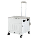 Emajin Shopping Trolley Cart 75L Foldable White - RnR Galore
