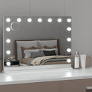 Embellir Bluetooth Makeup Mirror 80x58cm Hollywood Vanity with LED Light Wall - RnR Galore
