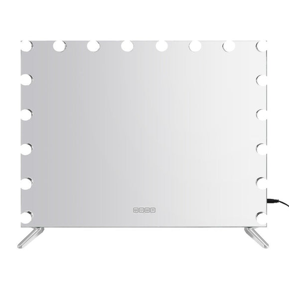 Embellir Bluetooth Makeup Mirror 80x65cm Hollywood Vanity with LED Light Wall - RnR Galore