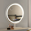 Embellir Makeup Mirror 40x40cm Hollywood Vanity with LED Light Tabletop Round - RnR Galore